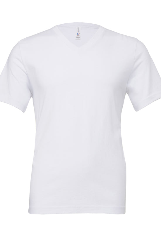 Bella Canvas Unisex Jersey VNeck TShirt Slim Fit