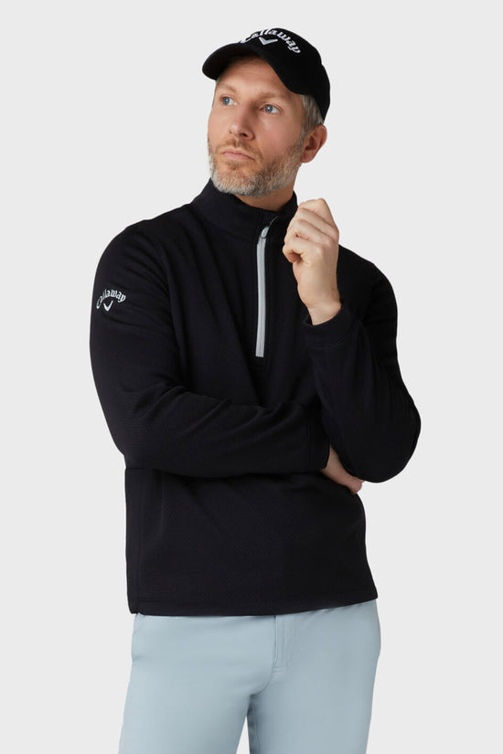 Callaway Hex Fleece 14Zip Jacket for Men MoistureWicking EcoFriendly
