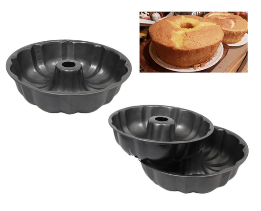 24 cm Round Bundt Cake Baking Tin Mould Create Beautiful Cakes
