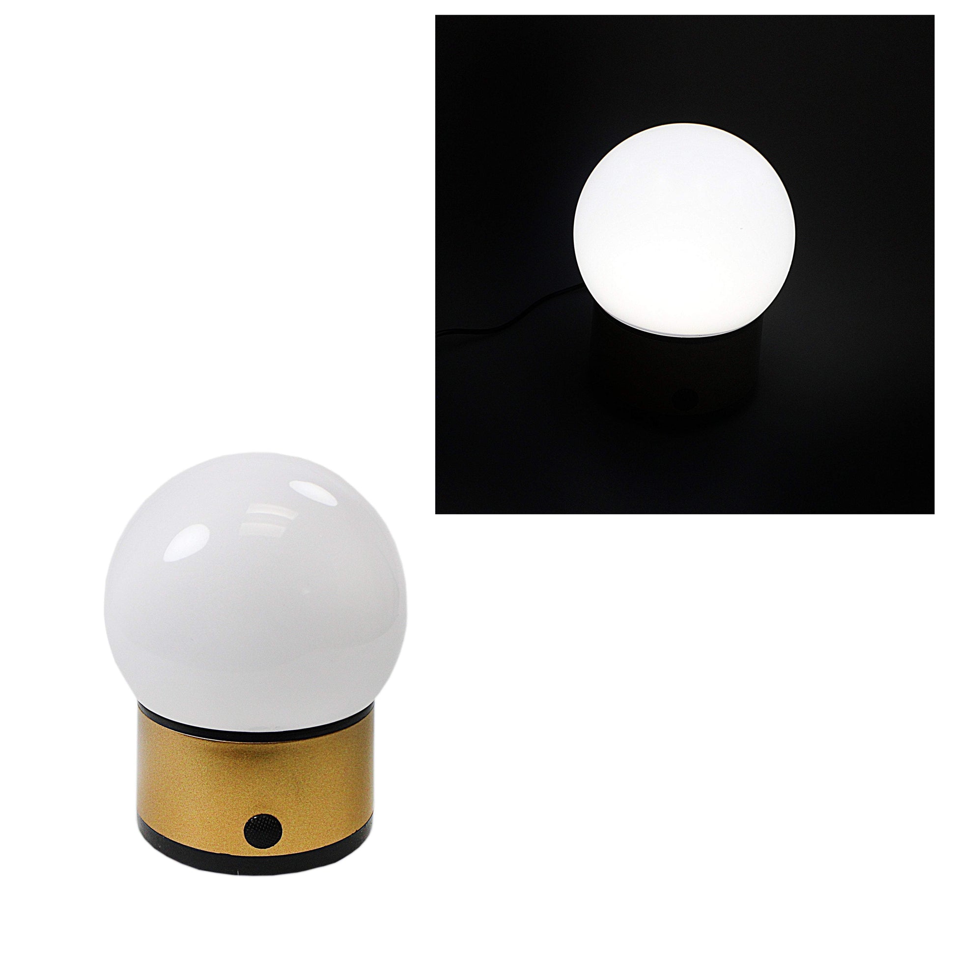 Modern LED Round Globe Battery Operated Light for Versatile Use