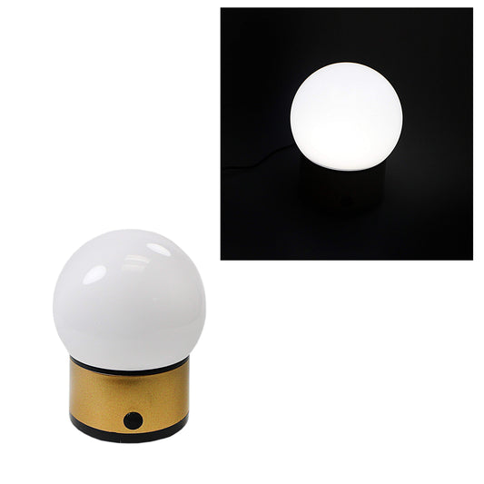 Modern LED Round Globe Battery Operated Light for Versatile Use
