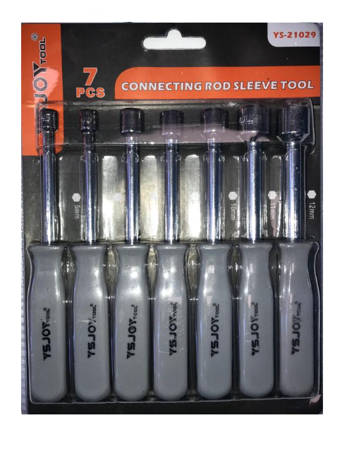 Premium Metal Connecting Rod Sleeve Tool Set 7pcs 512mm