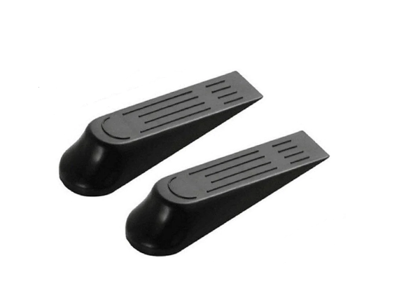 Durable Plastic Door Stopper Set 4pcs Assorted Colours