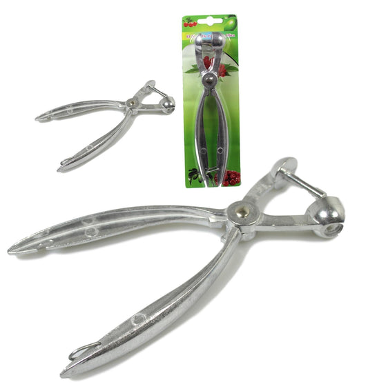 Durable Metal Cherry Pit Remover 19 cm Efficient Kitchen Gadget