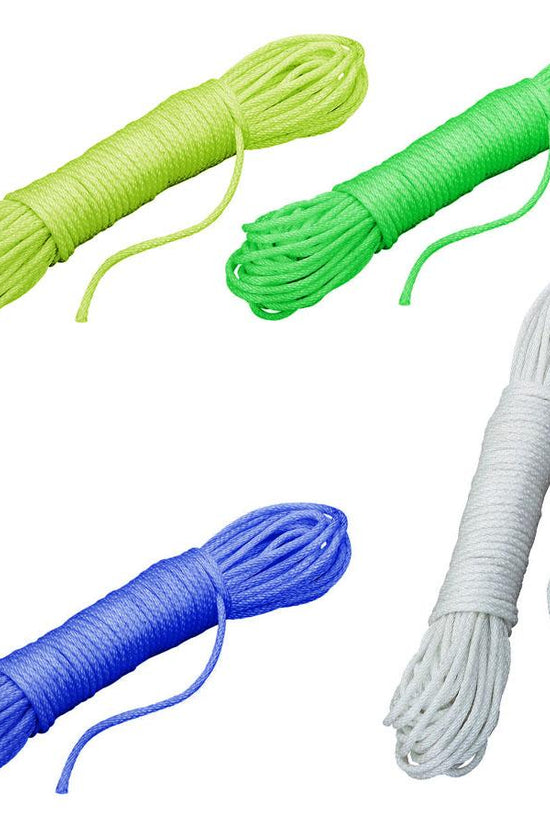 Durable 5m Laundry Clothes Washing Line Rope Assorted Colors