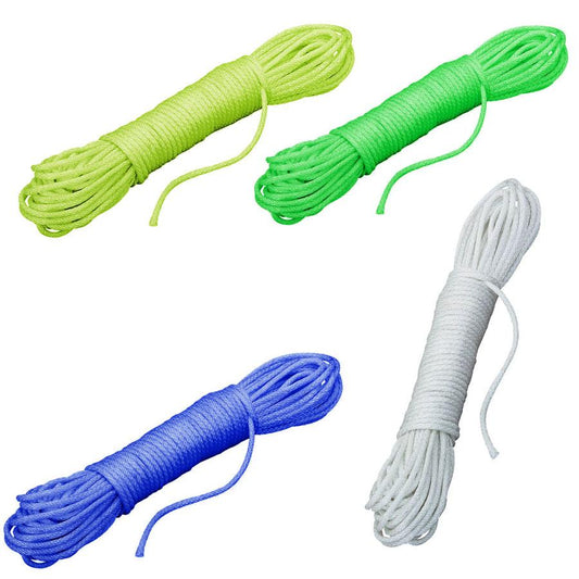 Durable 5m Laundry Clothes Washing Line Rope Assorted Colors