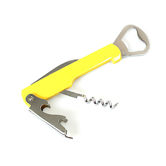 Colorful Corkscrew Bottle Opener Knife