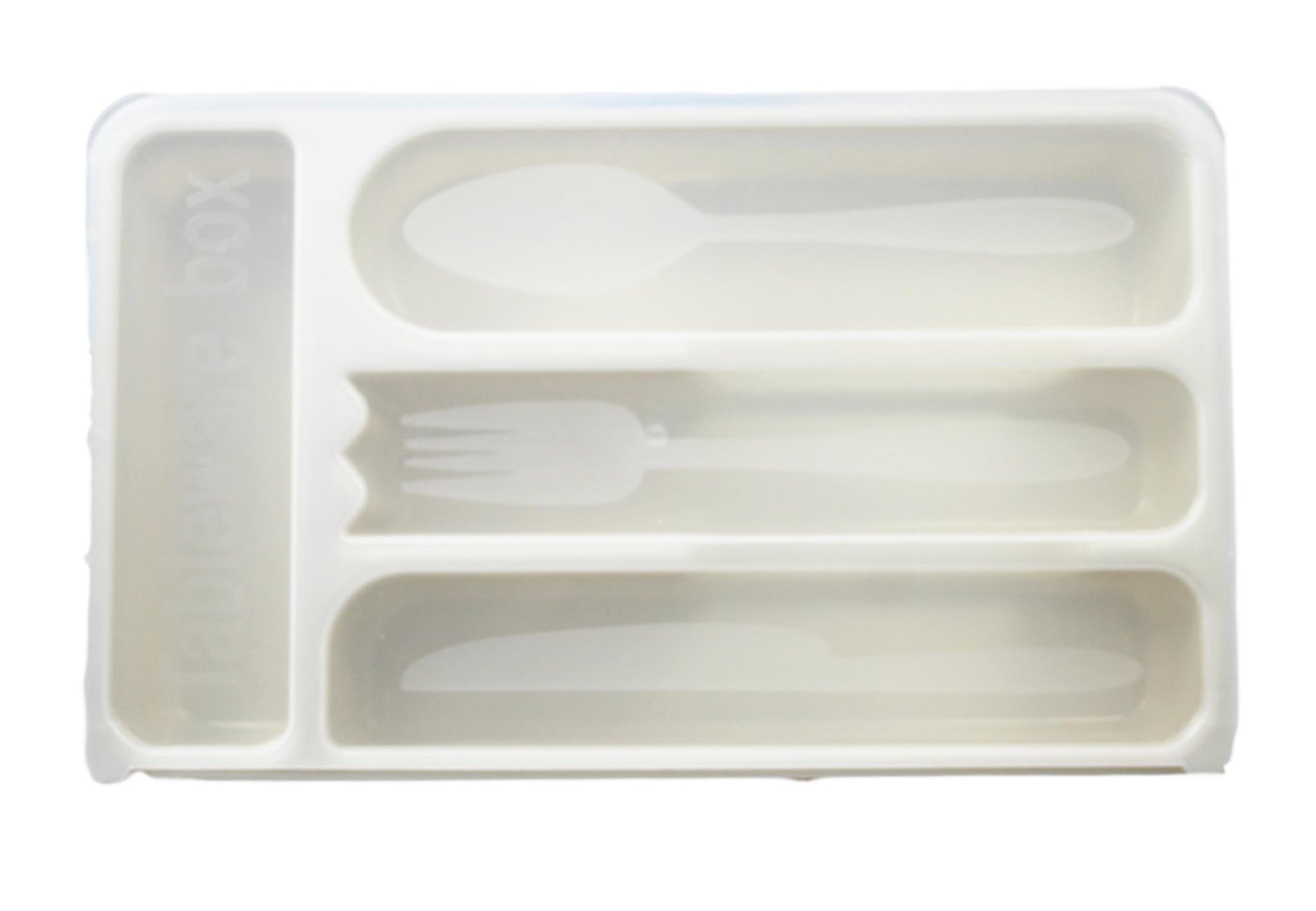 30x18 cm Plastic Cutlery Drawer Organizer with Lid Assorted Colors