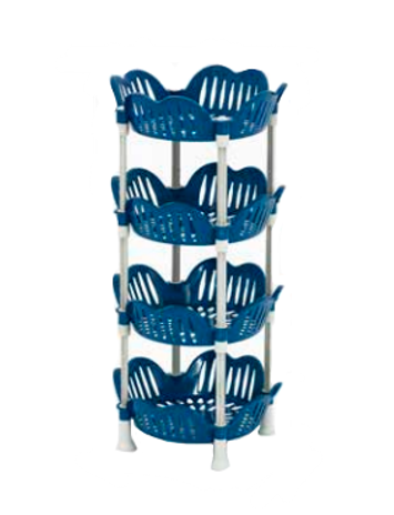 Papatya 4 Tier Kitchen Veg Fruit Storage Rack