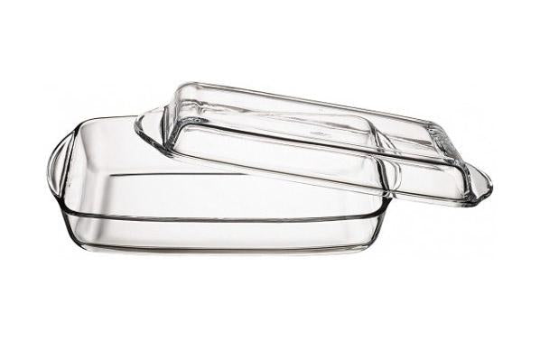 PB Borcam 275L Glass Casserole Dish with Lid