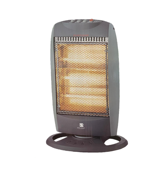 Delight Housewares 3 Bar Halogen Heater EnergyEfficient Portable Heating Appliance