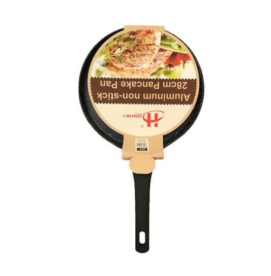 28cm Flat Pancake Crepe Pan with Speckled Back