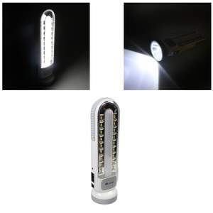 DP LED Rechargeable Emergency Light with Solar Panel and Torch Function