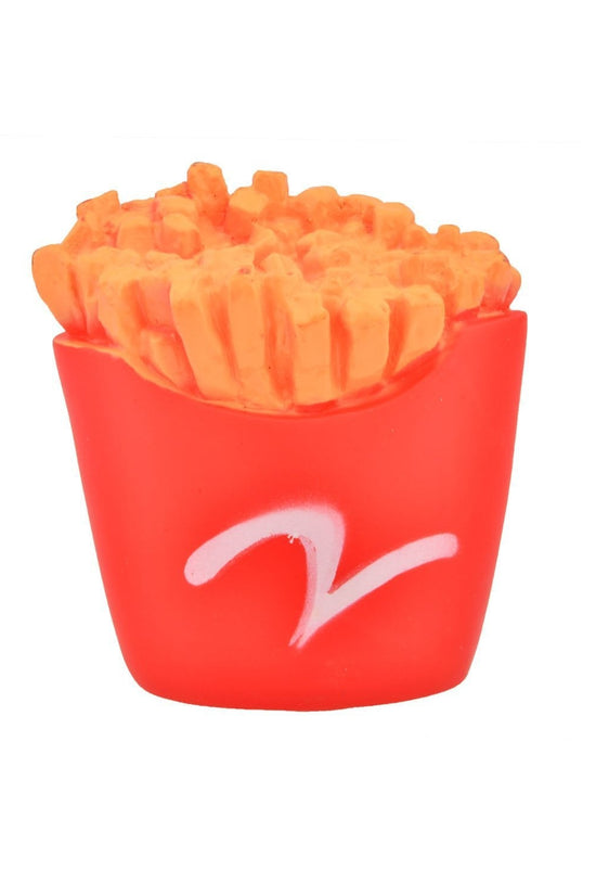 French Fries Silicone Pet Chew Toy for Dogs