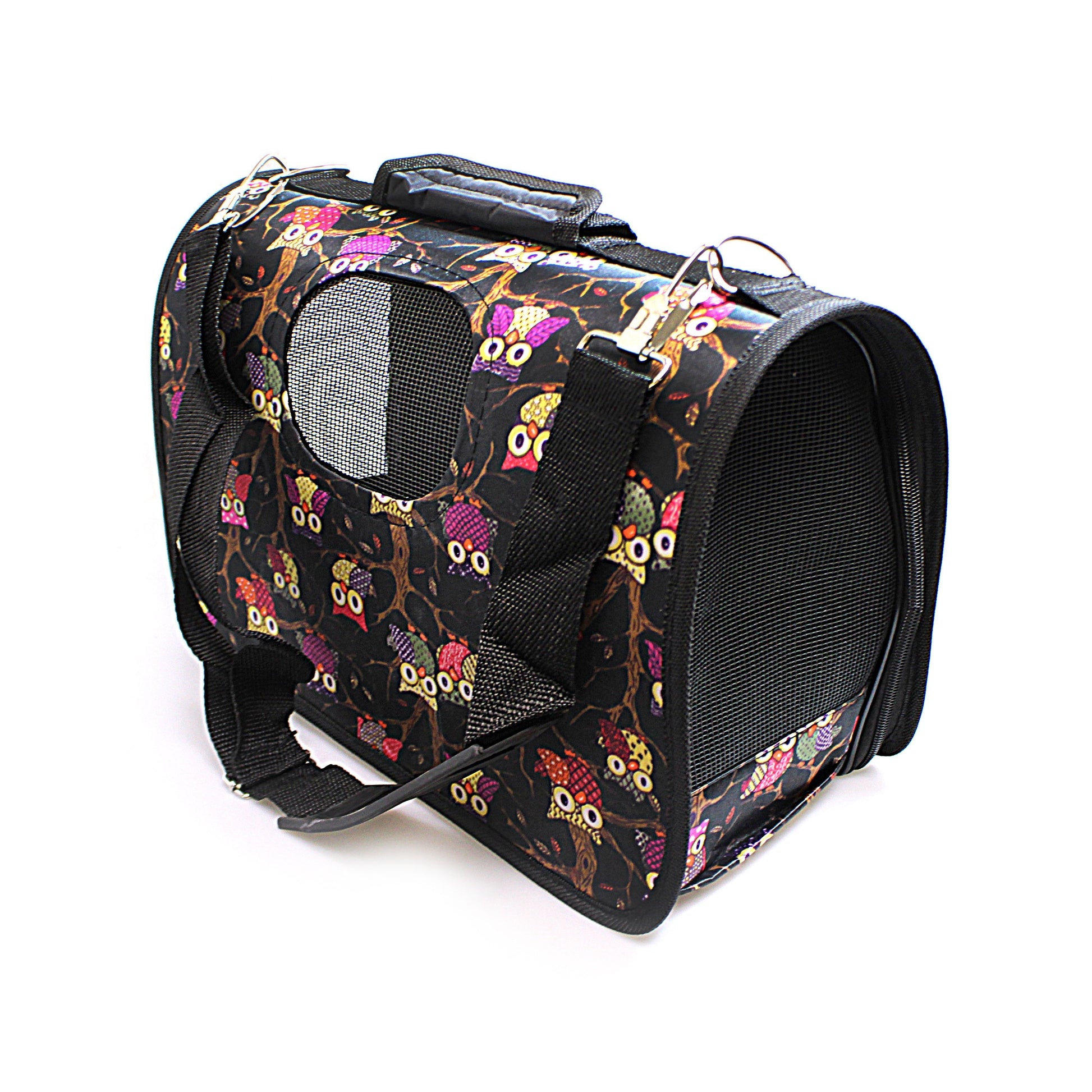 Foldable Pet Carry Case with Printed Design Assorted Designs
