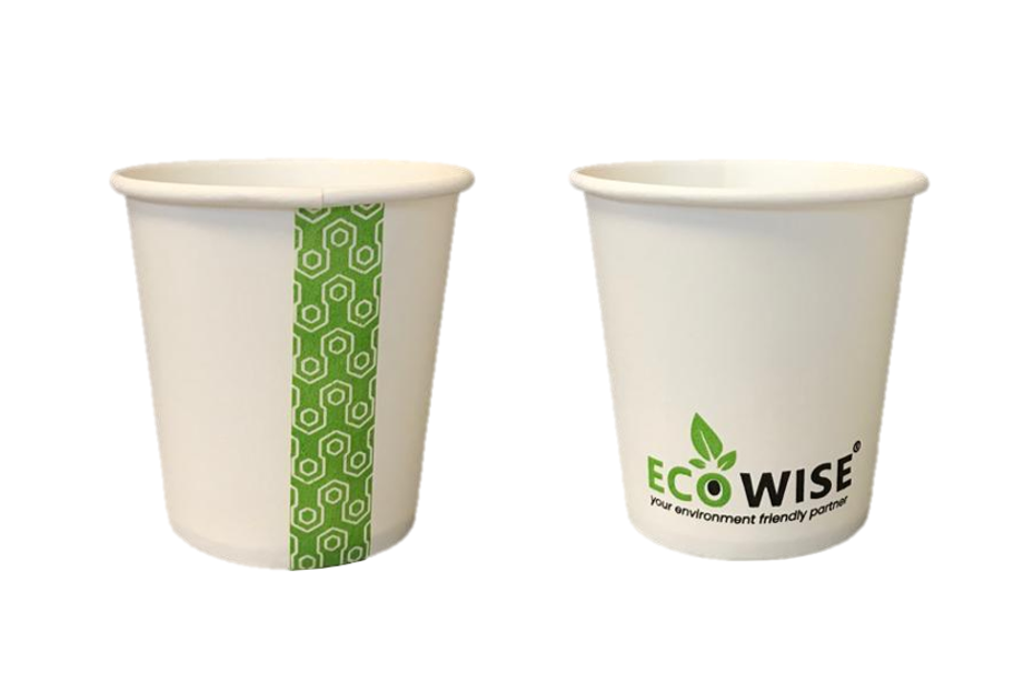 Premium White Paper Cups 7oz Pack of 25