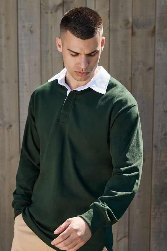 Heavyweight Original Rugby Shirt for Unisex Adults Plus Sizes