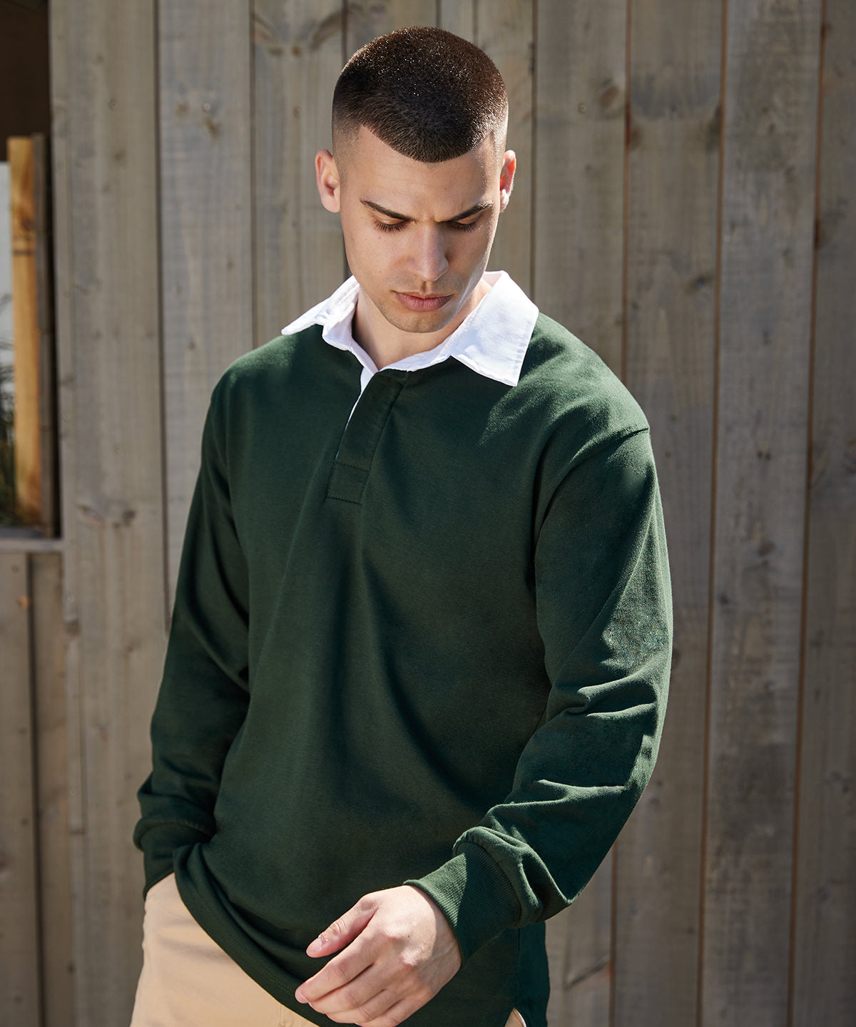 Heavyweight Original Rugby Shirt for Unisex Adults Plus Sizes