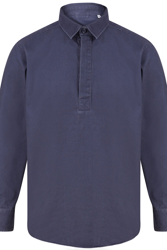 Front Row Pullover Drill Shirt for Men Classic Style