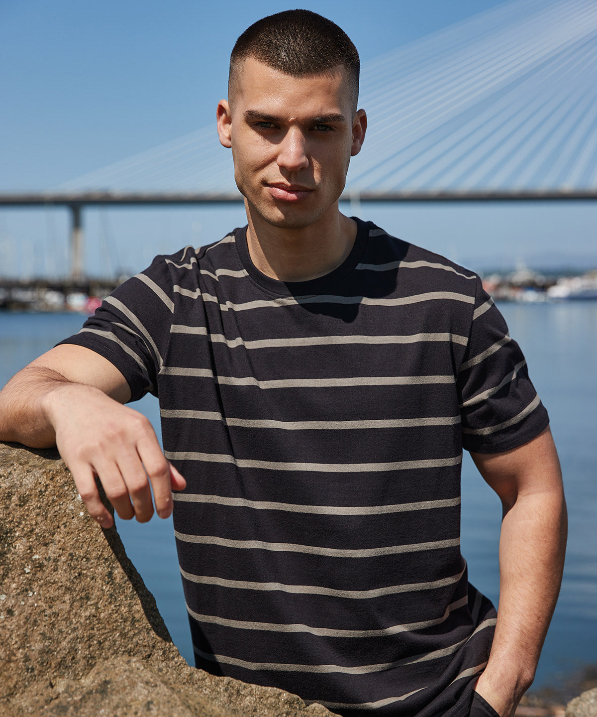 Premium Striped TShirt for Men and Women