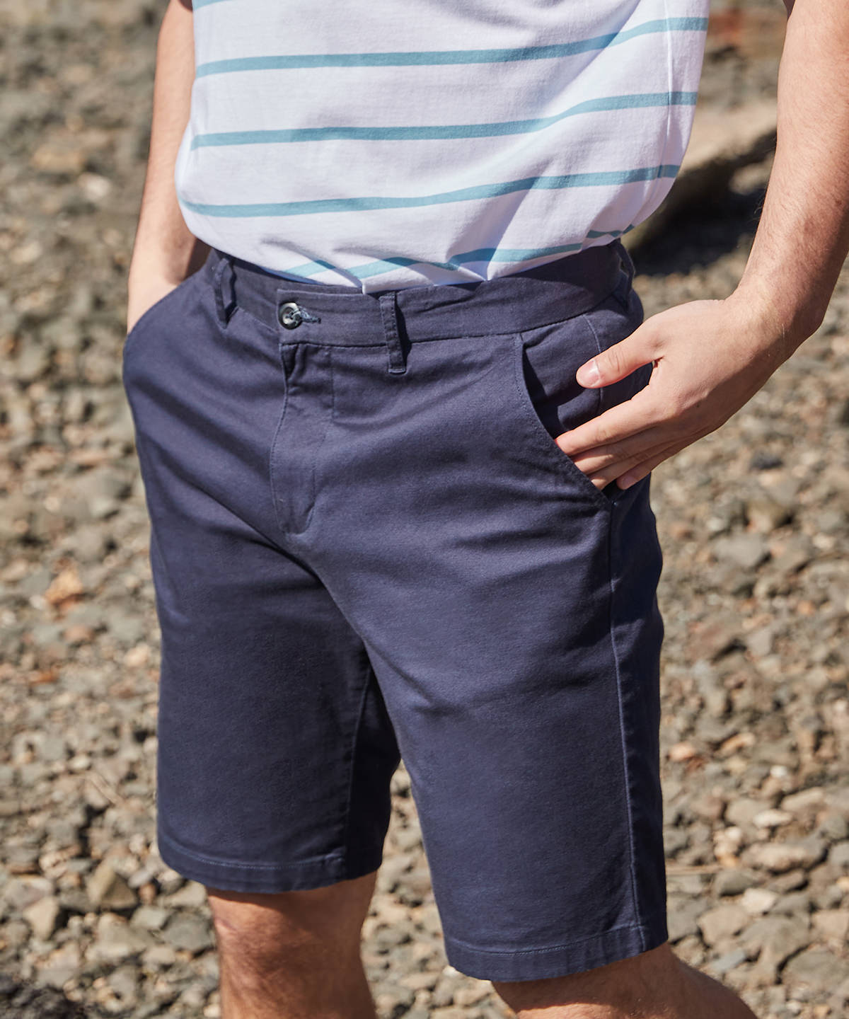 Front Row Stretch Chino Shorts for Men Plus Sizes Available