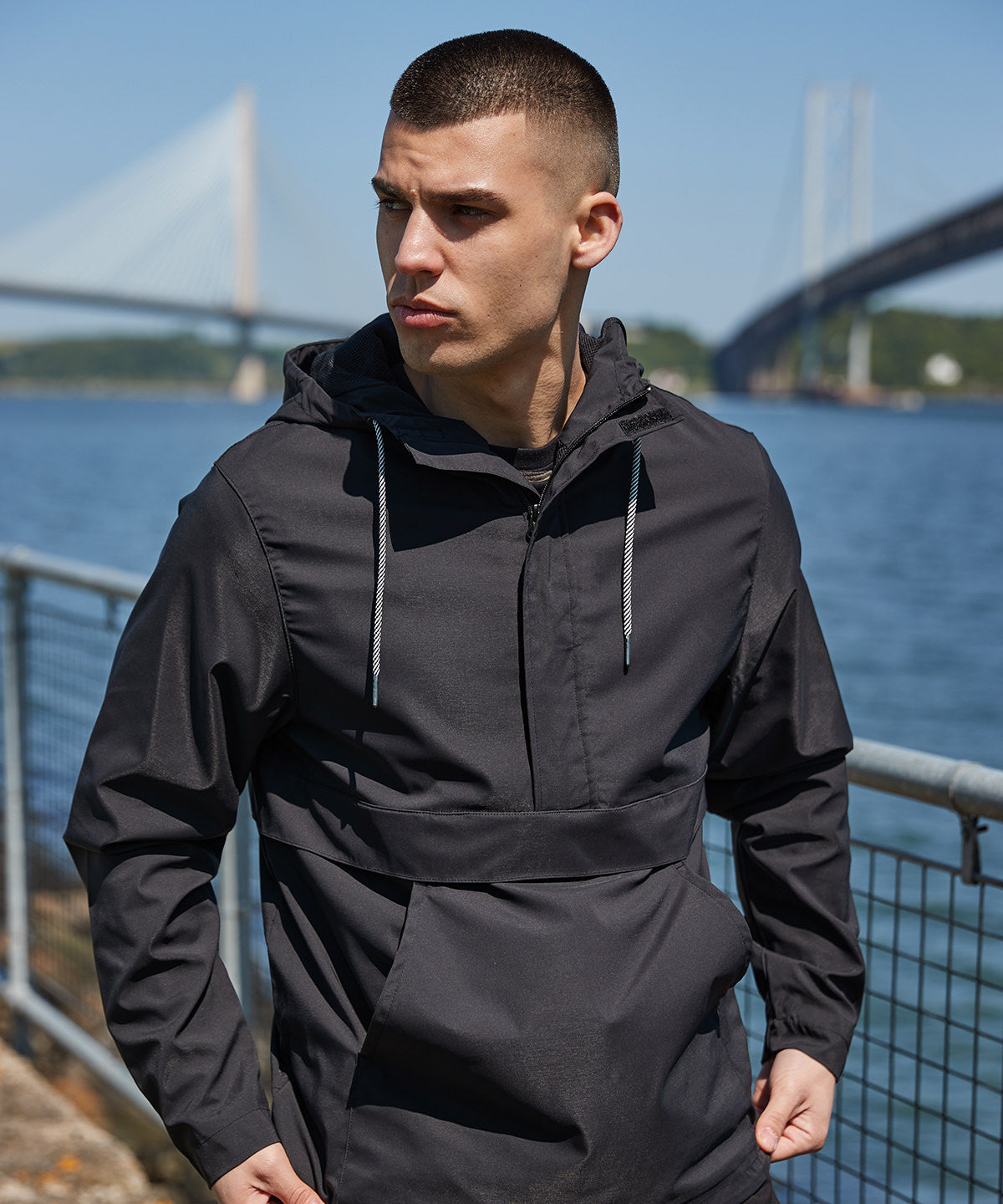 Youthful Spirit Hooded Pullover Jacket