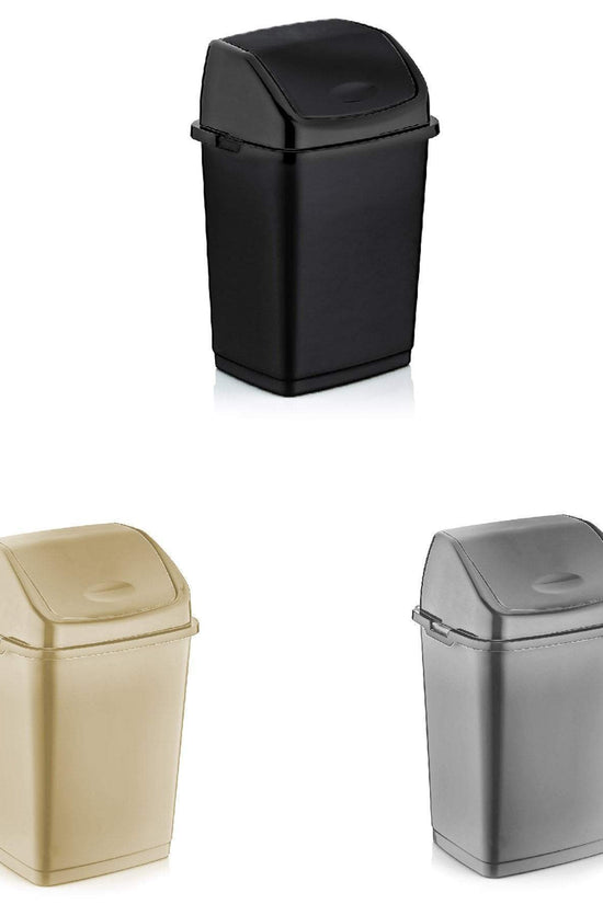 50L Kitchen Plastic Fantasy Swig Bin Assorted Colours