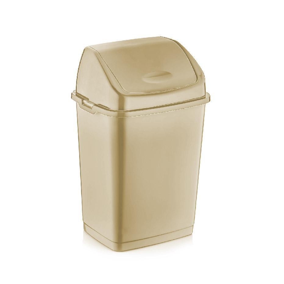 50L Kitchen Plastic Fantasy Swig Bin Assorted Colours