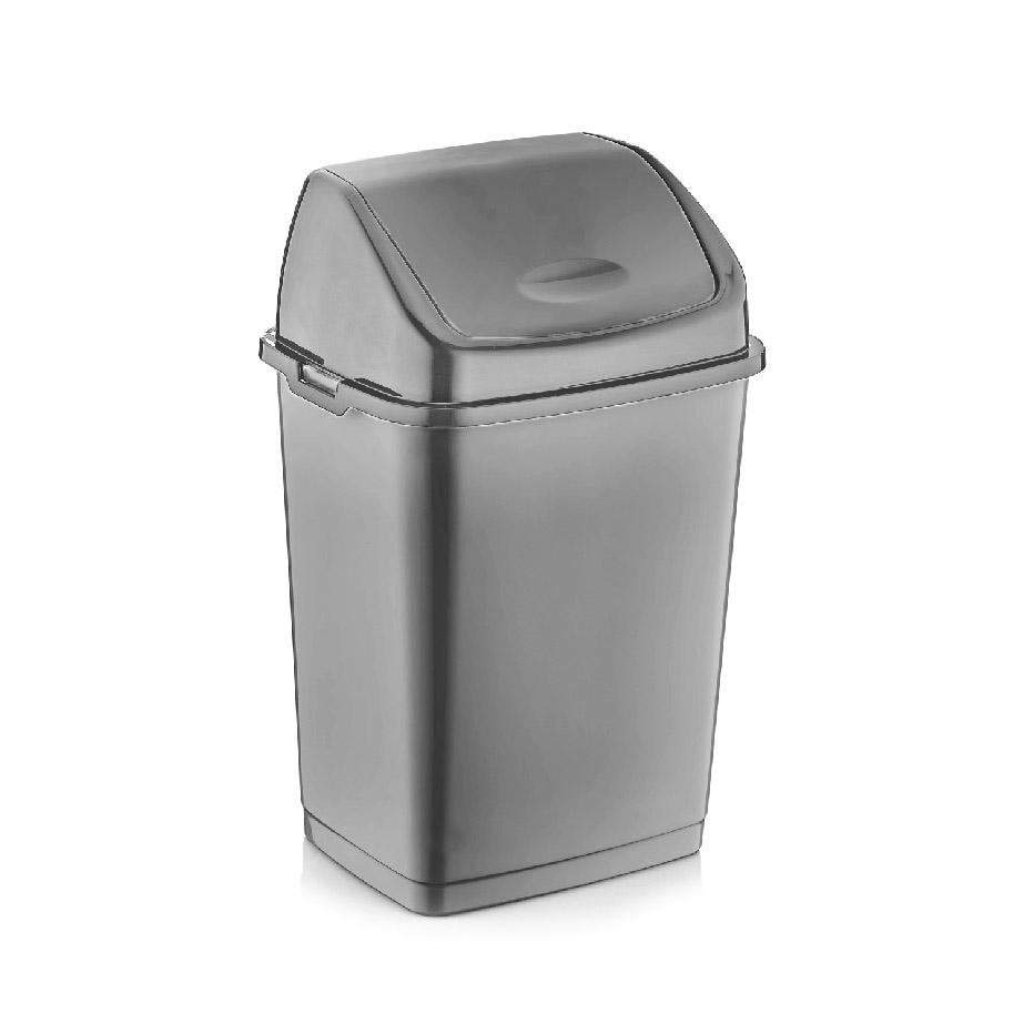 50L Kitchen Plastic Fantasy Swig Bin Assorted Colours