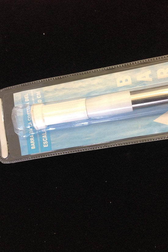 Durable and Adjustable Bathroom Shower Curtain Rod 110 x 200 cm