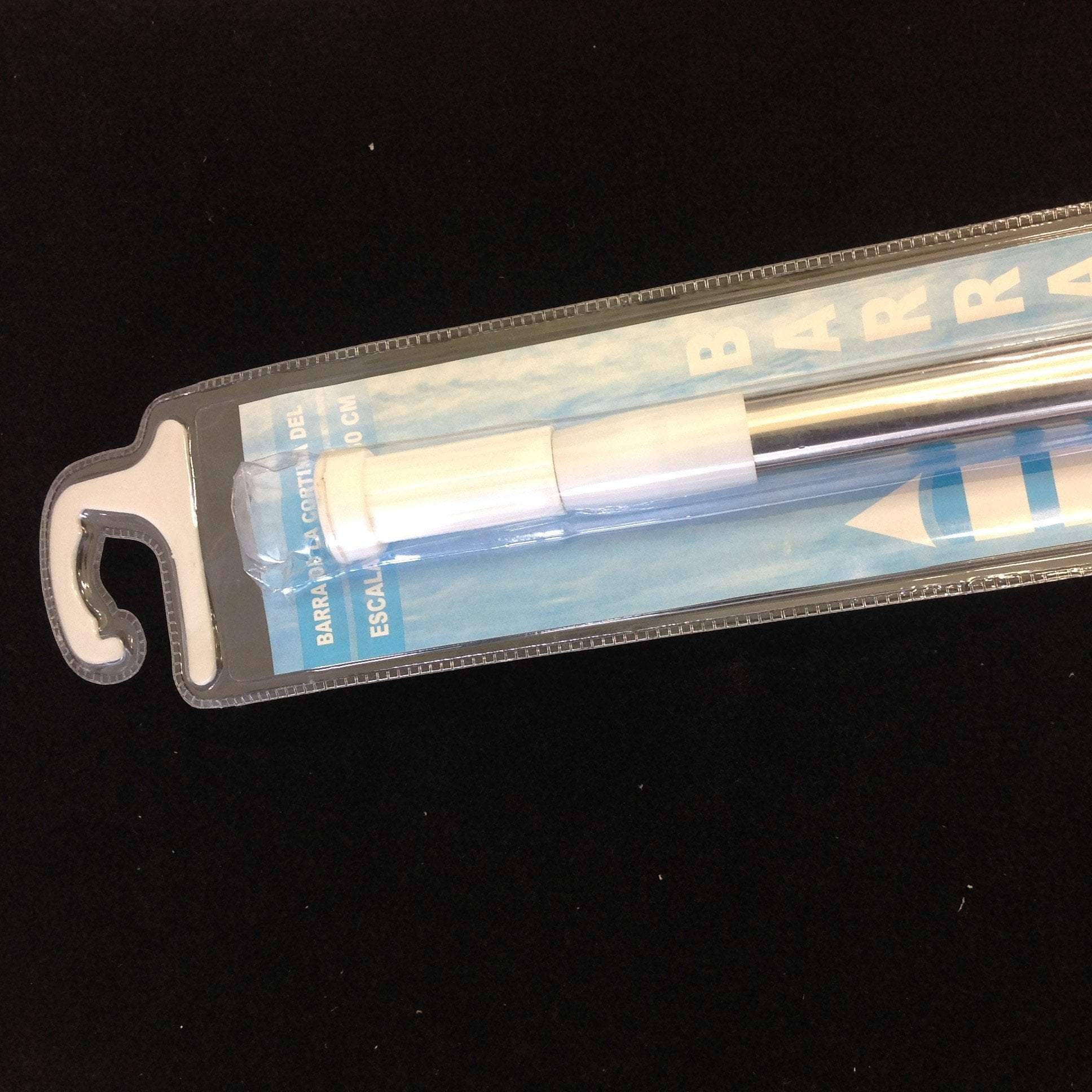 Durable and Adjustable Bathroom Shower Curtain Rod 110 x 200 cm