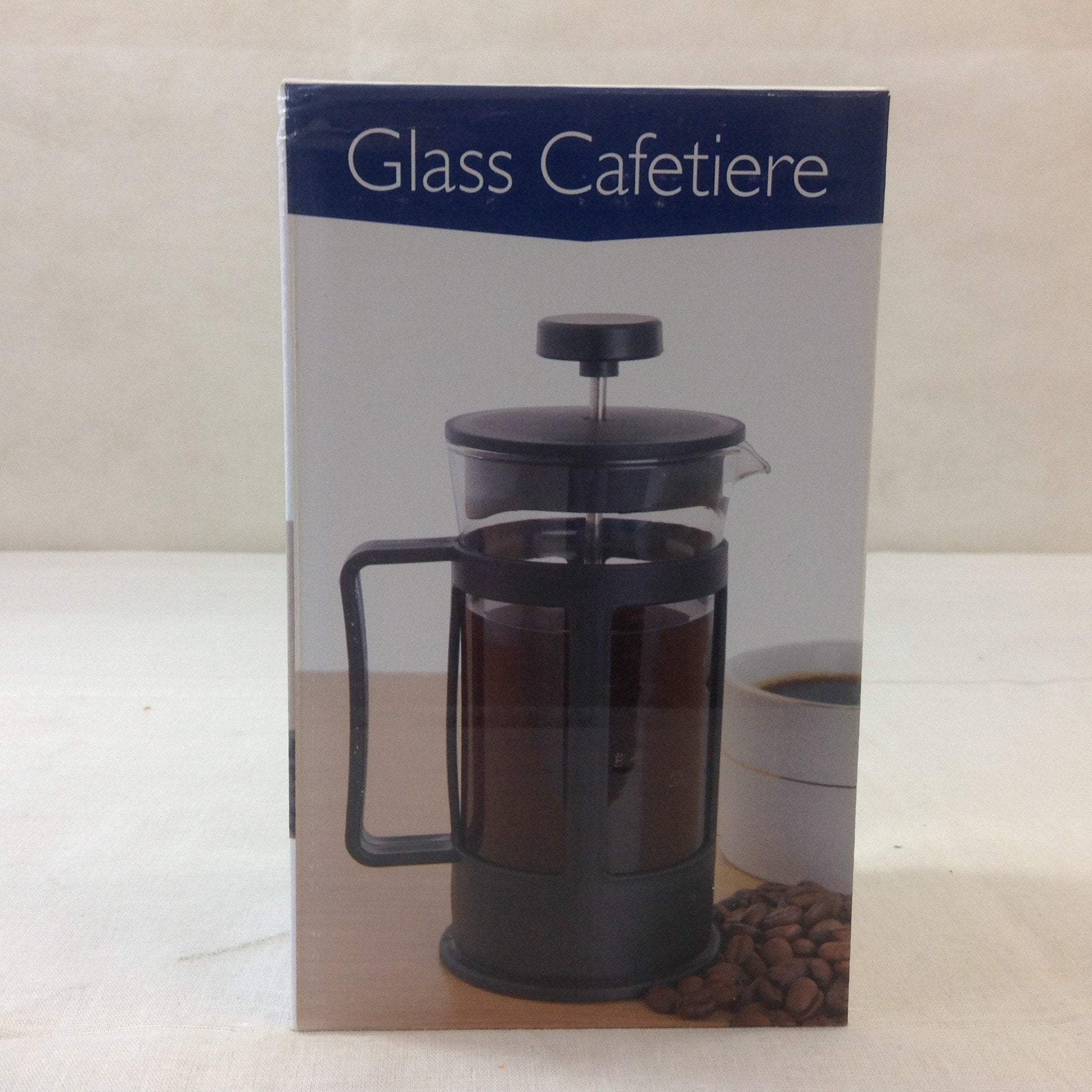 Premium Glass Cafetiere French Coffee Press 600ml