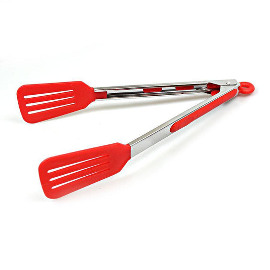 Durable Plastic Kitchen BBQ Serving Tongs 26 cm