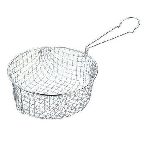 7 Long Handle Wire Chip Frying Basket Convenient Kitchen Tool