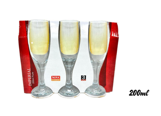 Elevate Your Toasts with Nova Imperial Champagne Flute Glasses