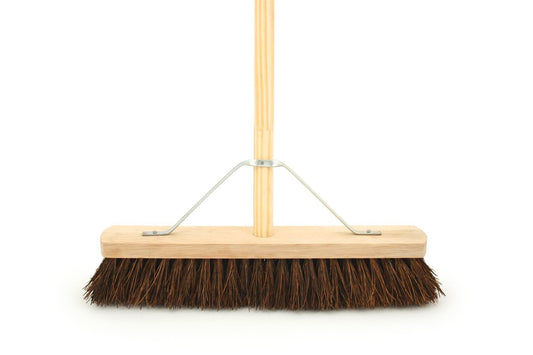 Durable 18Inch Hard Bassine Garden Broom Brush B18HA
