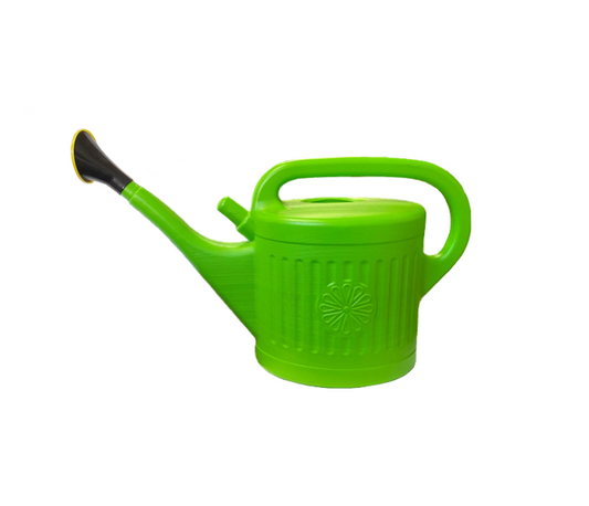 Durable 5 Litre Plastic Garden Watering Can for Efficient Plant Care