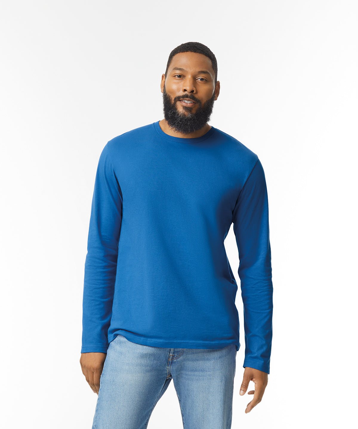 Gildan Softstyle Long Sleeve Unisex TShirt Euro Fit Tearaway Label