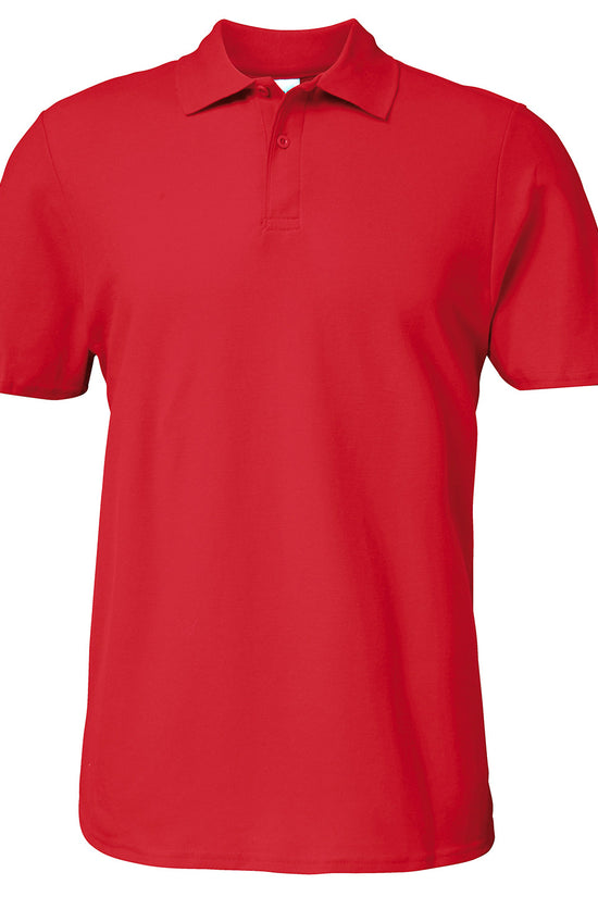 Gildan Softstyle Double Piqu Polo Mens Eurofit Casual Shirt