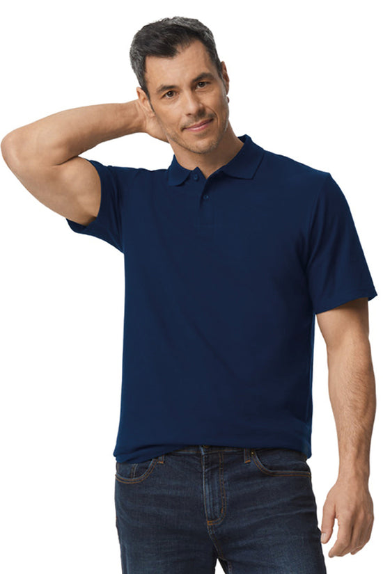 Gildan Softstyle Double Piqu Polo Mens Eurofit Casual Shirt