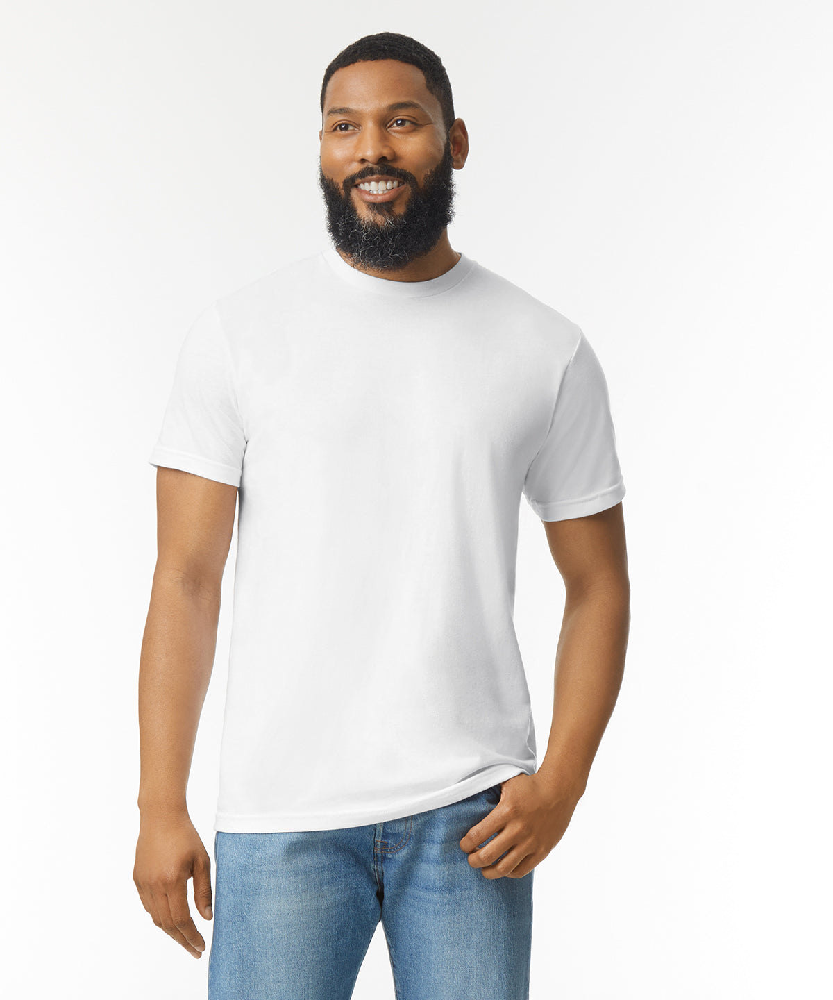 Gildan Softstyle CVC Adult TShirt Modern Fit Sustainable Fabric