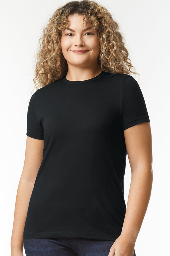 Gildan Softstyle CVC Womens TShirt Sustainable Cotton Blend