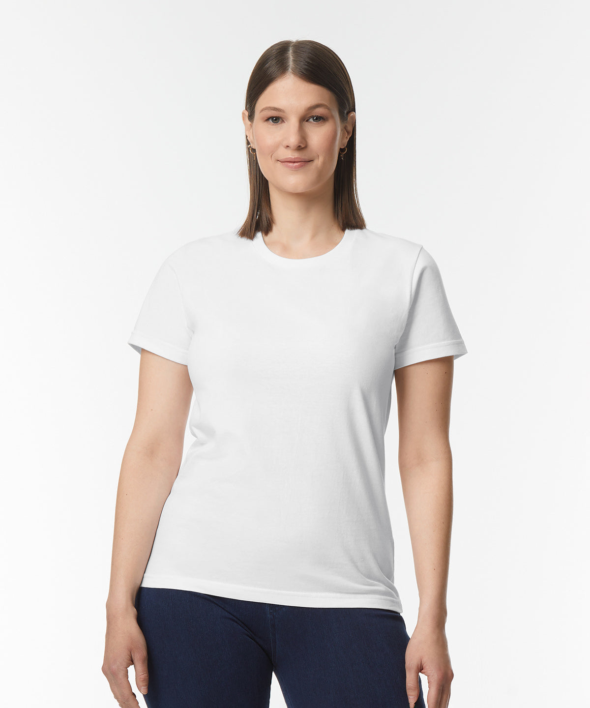 Gildan Softstyle Midweight Womens TShirt Ringspun Cotton Blend