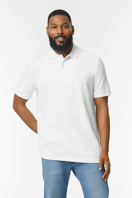 Gildan Hammer Double Piqu Polo Shirt Unisex Adult Plus Sizes