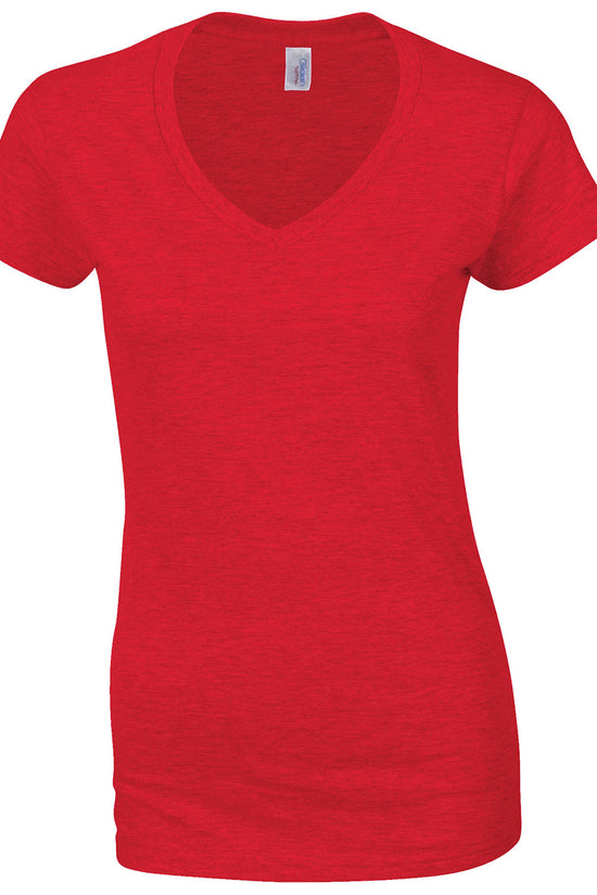 Premium Gildan Softstyle Womens VNeck TShirt