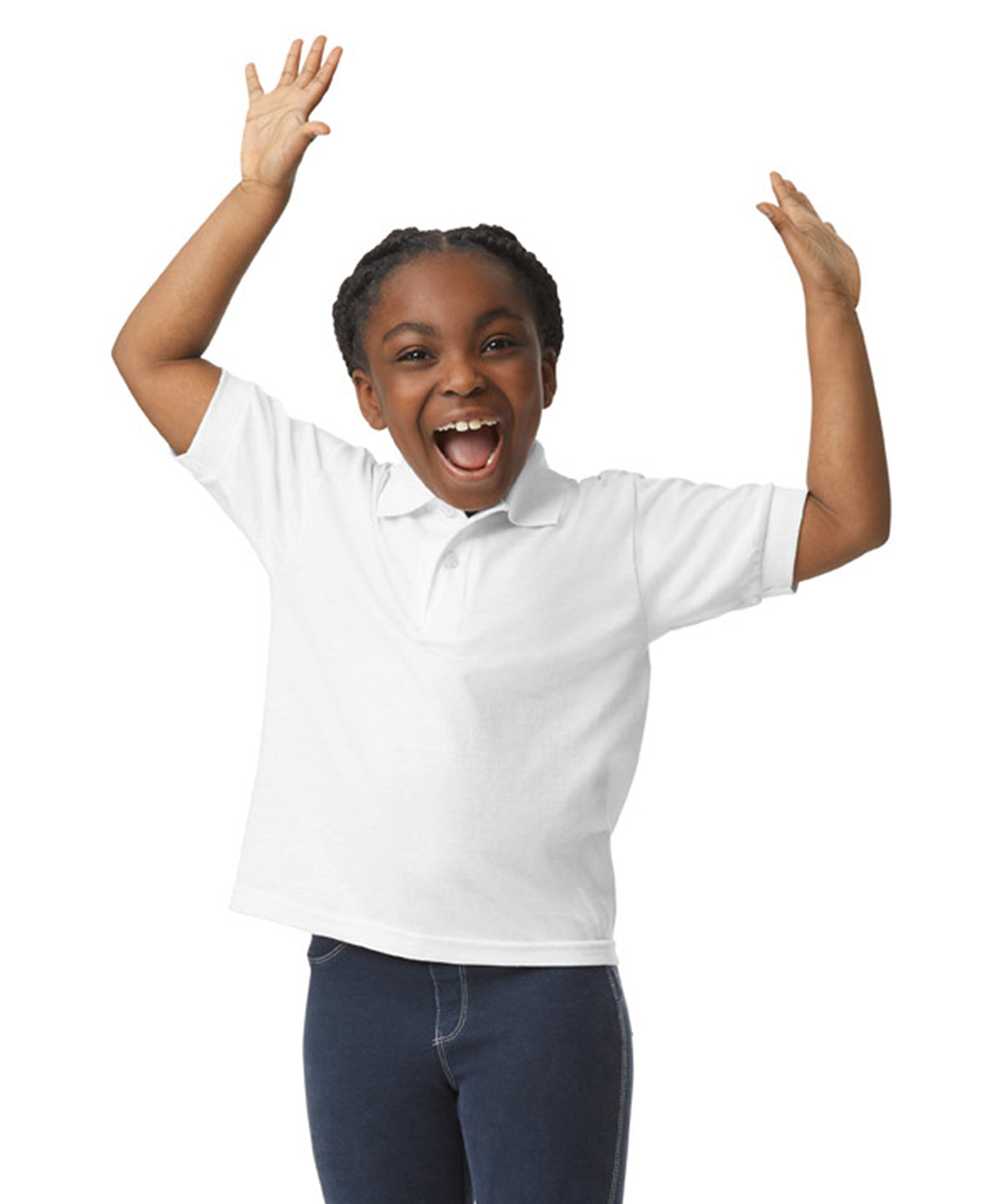 Gildan Kids DryBlend Jersey Polo for Unisex Juniors