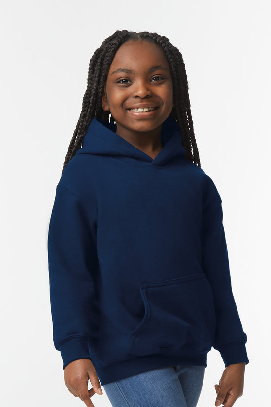 Gildan Heavy Blend Youth Hooded Sweatshirt Unisex Kids Hoodies