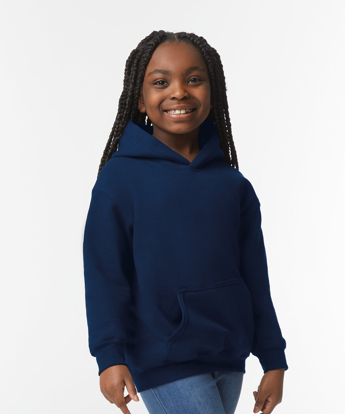 Gildan Heavy Blend Youth Hooded Sweatshirt Unisex Kids Hoodies