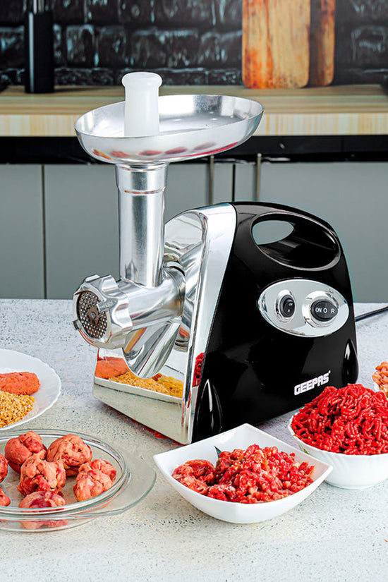 Electric Meat Grinder Mincer Sausage Maker 1800W Black
