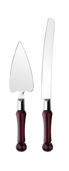 Elegant ROOC Cake Cutting Server Set 2 Pieces